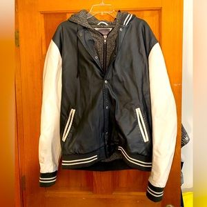 Men’s Double Layer Varsity Jacket